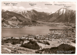 Bad Wiessee - S/w Rottach Egern Tegernsee Mit Wallberg - Bad Wiessee