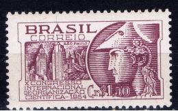 BR+ Brasilien 1954 Mi 835 837 Mnh Wissenschaftskongress, Einwandererdenkmal - Unused Stamps