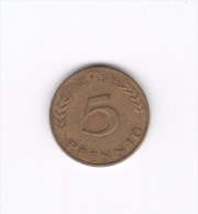5 PFENNIG 1950 J (Id-114) - 5 Pfennig