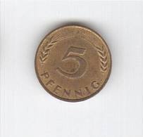 5 PFENNIG 1971 F (Id-185) - 5 Pfennig