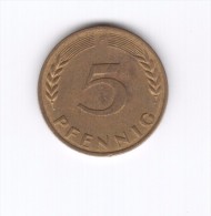 5 PFENNIG 1971 F (Id-268) - 5 Pfennig