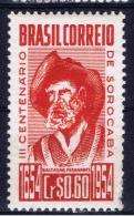 BR+ Brasilien 1954 Mi 844 860 Mnh Sorocaba, Schlacht Von Riachuelo - Unused Stamps