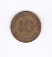 10 PFENNIG 1950 G (Id-103) - 10 Pfennig