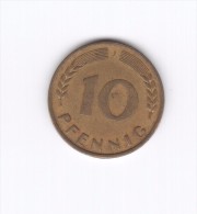 10 PFENNIG 1950 J (Id-107) - 10 Pfennig