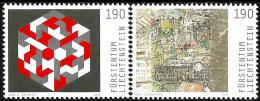 Liechtenstein - 2014 - Joint Issue With Singapore - Contemporary Design - Mint Stamp Set - Ungebraucht