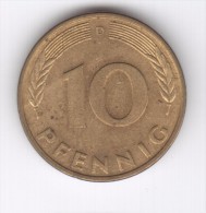 10 PFENNIG 1979 D (Id-476) - 10 Pfennig