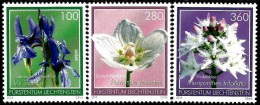 Liechtenstein - 2014 - Bog Flowers - Mint Definitive Stamp Set - Unused Stamps