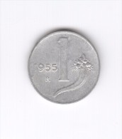 1 Lira 1955 (Id-298) - 1 Lire