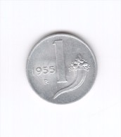 1 Lira 1955 (Id-302) - 1 Lire