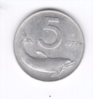 5 Lire 1973 (Id-330) - 5 Lire