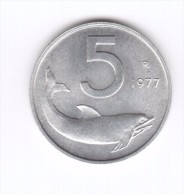 5 Lire 1977 (Id-331) - 5 Lire