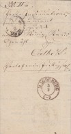 Preussen Brief Magdeburg 5.2.1858 Gelaufen Nach Calbe - Covers & Documents