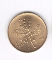 20 Lire 1983 (Id-380) - 20 Lire