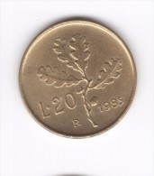 20 Lire 1985 (Id-387) - 20 Lire