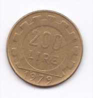 200 Lire 1979 (Id-425) - 200 Liras