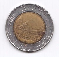 500 Lire 1991 (Id-431) - 500 Lire