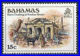 BAHAMAS 1980 BLACK HERITAGE - SLAVE TRADING SC# 469 MNH (D0134) - 1963-1973 Autonomia Interna