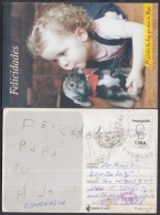 1999-EP-93 CUBA 1999. Ed.33f. FATHER'S DAY. SPECIAL DELIVERY. POSTAL STATIONERY. DIA DEL PADRE. CANCELADA. USED. - Cartas & Documentos