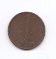 1 Cent 1948 Nederland  (Id-513) - 1 Cent