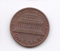 1 Cent 1981 USA (Id-470) - 1959-…: Lincoln, Memorial Reverse