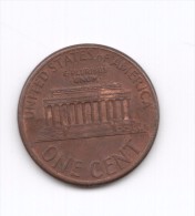 1 Cent 1994 USA (Id-501) - 1959-…: Lincoln, Memorial Reverse