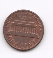 1 Cent 1979 USA (Id-511) - 1959-…: Lincoln, Memorial Reverse