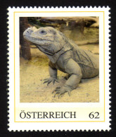 ÖSTERREICH 2012 ** Nashorn-Leguan / Cyclura Cornuta - PM Personalized Stamp MNH - Personalisierte Briefmarken