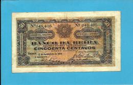 MOZAMBIQUE - 50 Centavos - 15.09.1919 - P R 3b - BANCO DA BEIRA - PORTUGAL - Mozambique