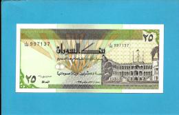 SUDAN - 25 SUDANESE DINARS - 1992 - P 53.b - UNC. - 2 Scans - Sudan