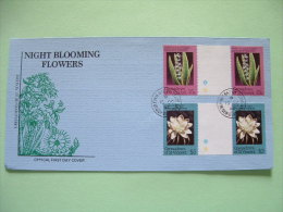 Grenadines Of St. Vincent 1984 FDC Cover - Flowers (Scott # 439/440 X2 = 6.90 $) - St.Vincent E Grenadine