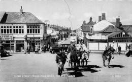 03663 "MABLETHORPE -HIGH STREET FROM PULLOVER " ANIMATA.  AUTO ANNI '50. MULI. CART. ILLUSTR.  ORIGINALE.  NON SPEDITA. - Sonstige & Ohne Zuordnung