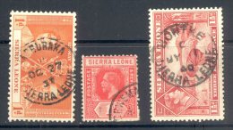 SIERRA LEONE, Postmarks Magburaka, Segbwema, Bonthe - Sierra Leone (...-1960)