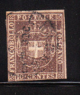 Tuscany 1860 Coat Of Arms 10c Used - Tuscany