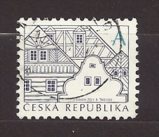 Czech Republic  Tschechische Republik 2012 ⊙ Mi  752 Sc 3491 Folk Architecture A .  C.1 - Gebraucht