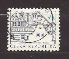 Czech Republic  Tschechische Republik 2012 Gest. Mi  752 Sc 3491 Folk Architecture A .  C.1 - Used Stamps