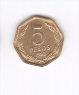 Cile Chile - 5 Pesos 1992 (Id-270) - Chili