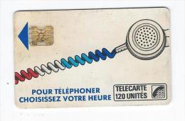 Télécarte France Télécom Pour Téléphoner Choisissez Votre Heure - Telekom-Betreiber