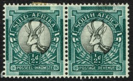 SG54aw SOUTH AFRICA 1954  MH 1/2d WITH - PRINTING FLAWS - Unused Stamps