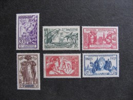 Nouvelle-Calédonie:  Série N°166 Au N° 171, Neufs X . - Unused Stamps