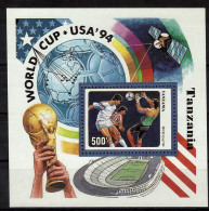 TANZANIE  BF 250 A  * *  Cup  1994  Football  Fussball Soccer Satellite Stade Ballon Coupe - 1994 – USA