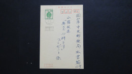 Japan - Postal Stationary/postcard - Used - Look Scan - Covers & Documents