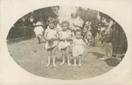 Beaulieu : Carte Photo Carnaval Des Enfants - Lot De Deux Cartes - Beaulieu-sur-Mer