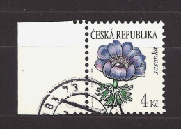 Czech Republic Tschechische Republik 2010 Gest ⊙ Mi 651 Sc 3467 Flowers: Anemone. C.1 - Gebraucht