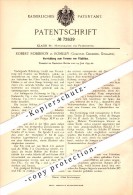 Original Patent - Robert Robinson In Romiley , Cheshire , 1893 , Apparatus For Shaping Of Felt Hats , Stockport !!! - Sonstige & Ohne Zuordnung