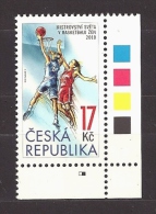 Czech Republic 2010 MNH ** Mi 648 Sc 3465 Woman Basketball World Championship. Tschechische Republik - Nuevos