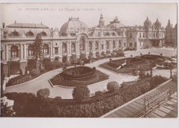 Carte Postale Ancienne,MONACO,Monté Carlo,PRINCIPATU DE MUNEGU,casino,1920,empire Des Grimaldi,jardin - Monte-Carlo