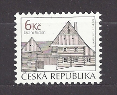 Czech Republic  Tschechische Republik 2012 MNH ** Mi 708 Sc 3522 Folk Architecture  6 Kc Dolní Vidim. - Unused Stamps