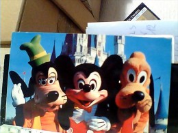 WALT DISNEY PIPPO GOOFY  TOPOLINO E PLUTO A DISNEY WORLD  VB1981  EW1317 - Disneyland