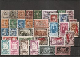 Syrie Française ( Lot De Timbres Divers Et Différents X -MH) - Unused Stamps