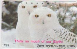 BIRDS - JAPAN - H1722 - OWL - 110-011 - Búhos, Lechuza